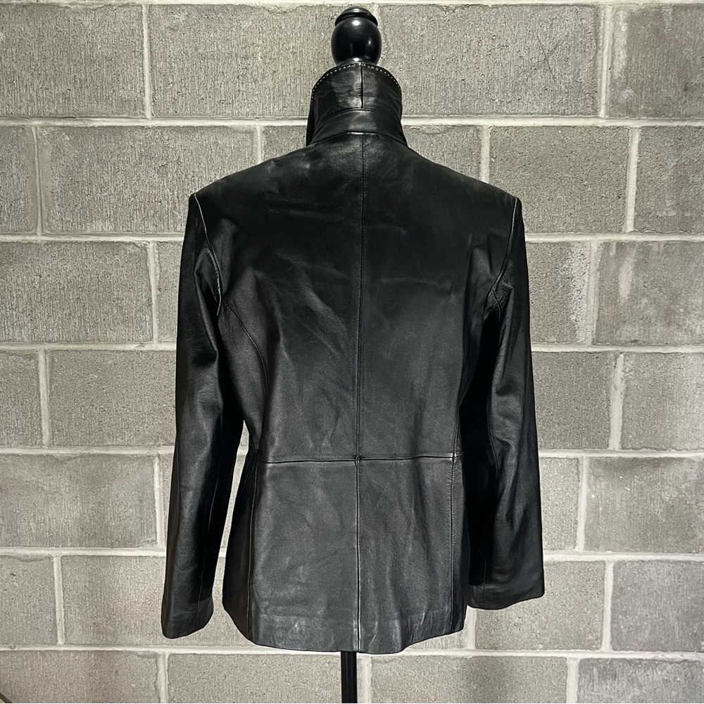 Women’s Modern Essentials leather jacket. - Picture 7 of 13